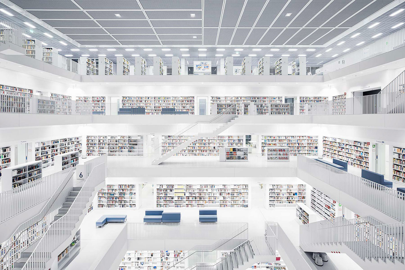 Gorgeous photos of libraries by Thibaud Poirier