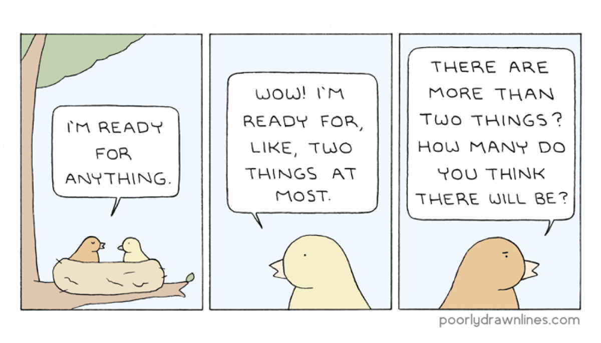 Comic strip from Poorly Drawn Lines