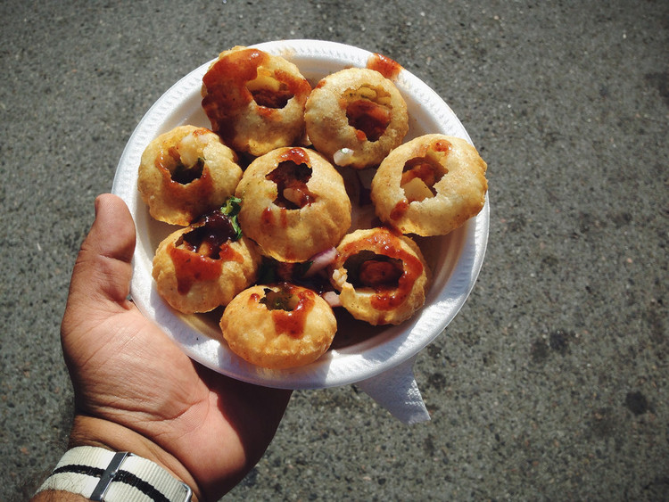 Panipuri at the South Asian Festival