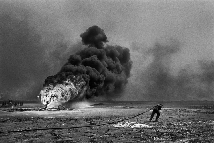 When the Oil Fields Burned, Sebastiao Salgado