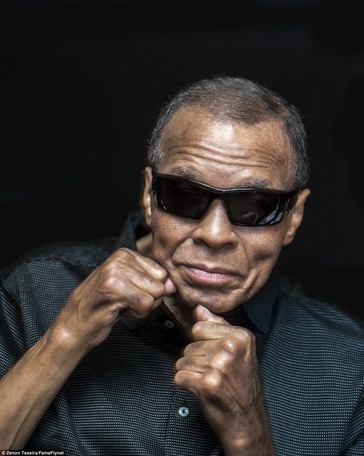 Photos of Muhammad Ali by British photographer Zenon Texeira, March 2016