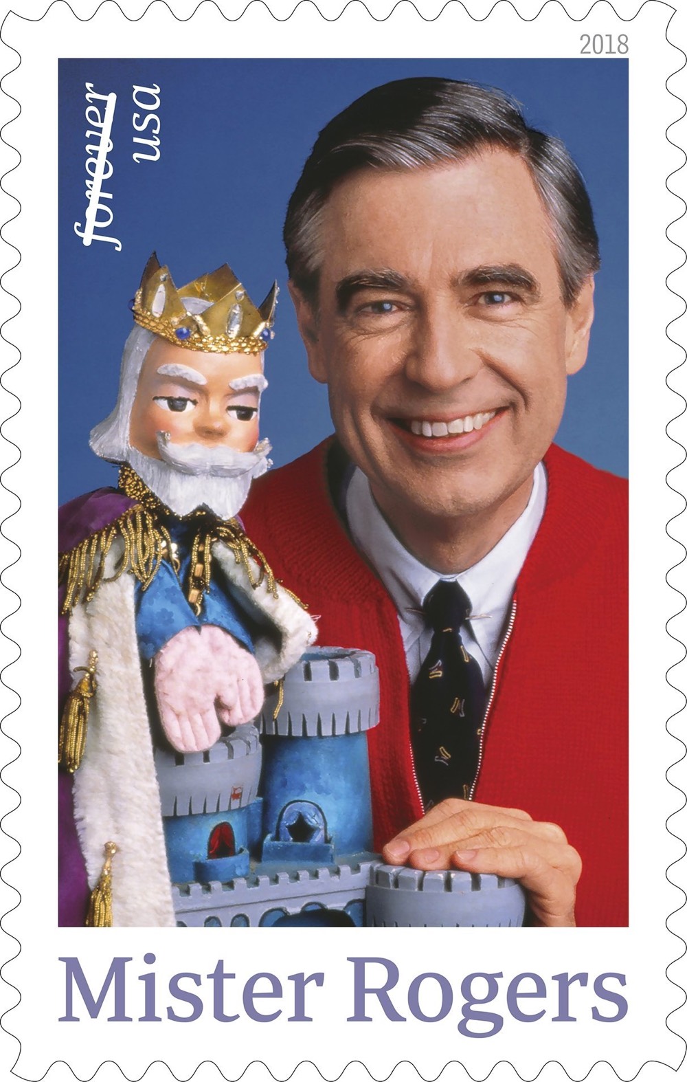 Mr. Rogers gets a stamp