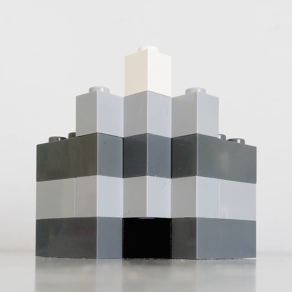Brutalist architecture in Lego
