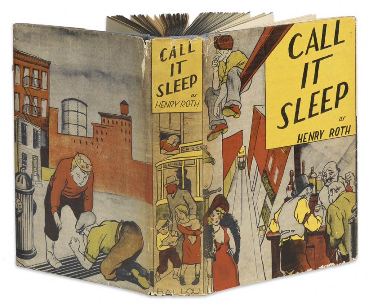 Dust jacket for Call It Sleep published by Ballou, 1934