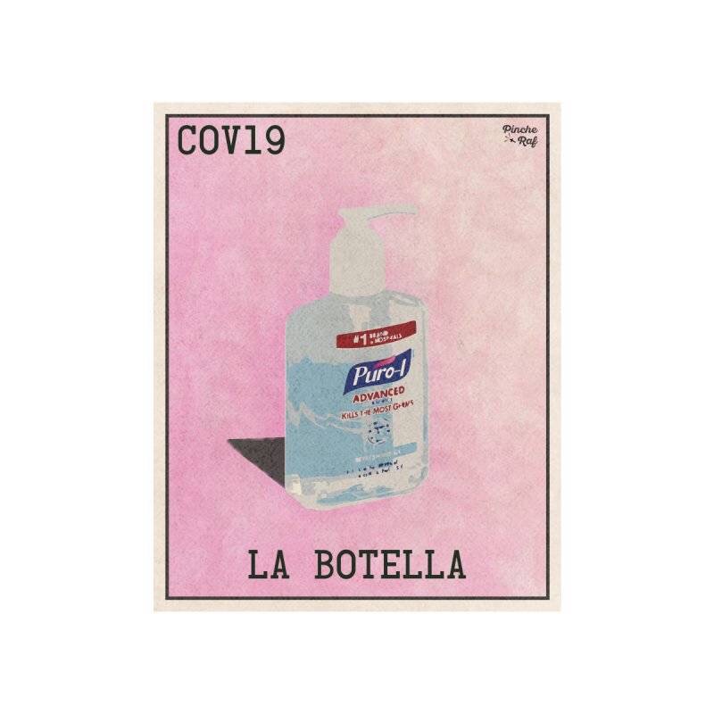 COVID loteria card