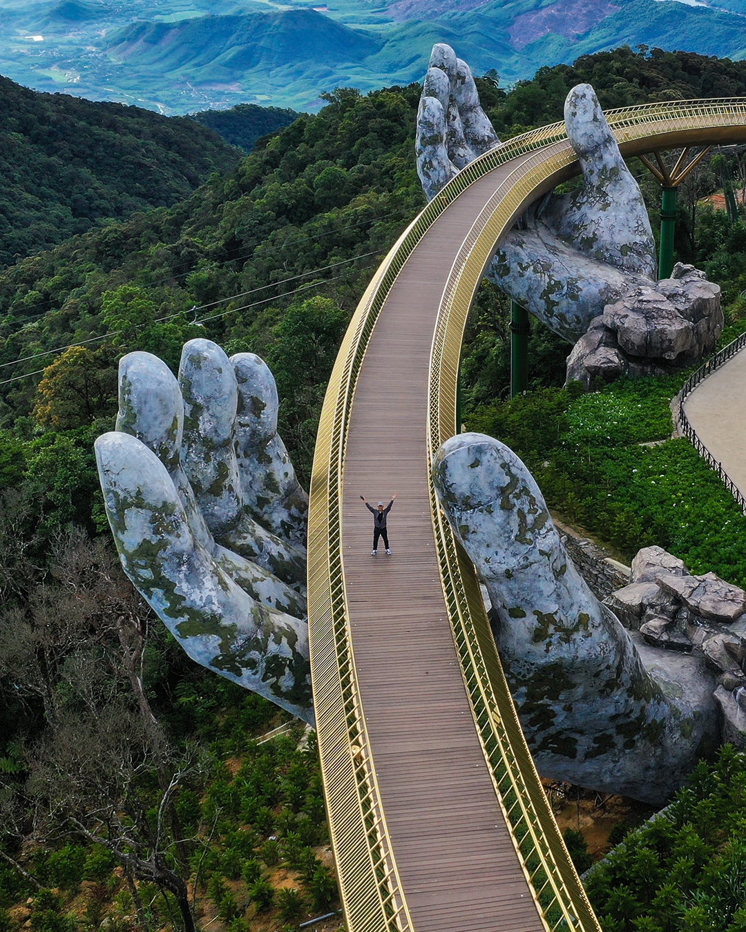 Golden Bridge by Tran Tuan Viet